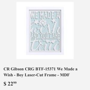 Pink We Made a Wish decor